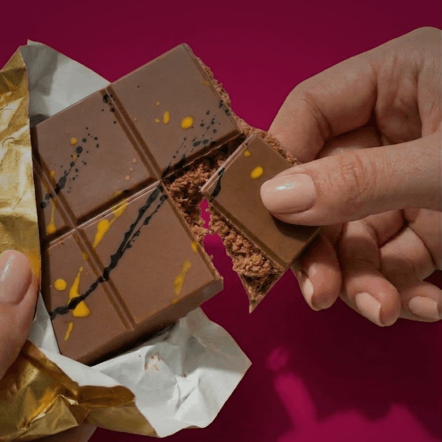 Tablette 200g — Noisette & Kunafa — Chocolat Lait