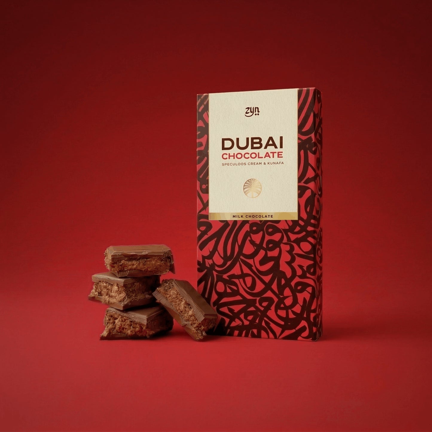 Tablette 200g — Speculoos & Kunafa — Chocolat Lait